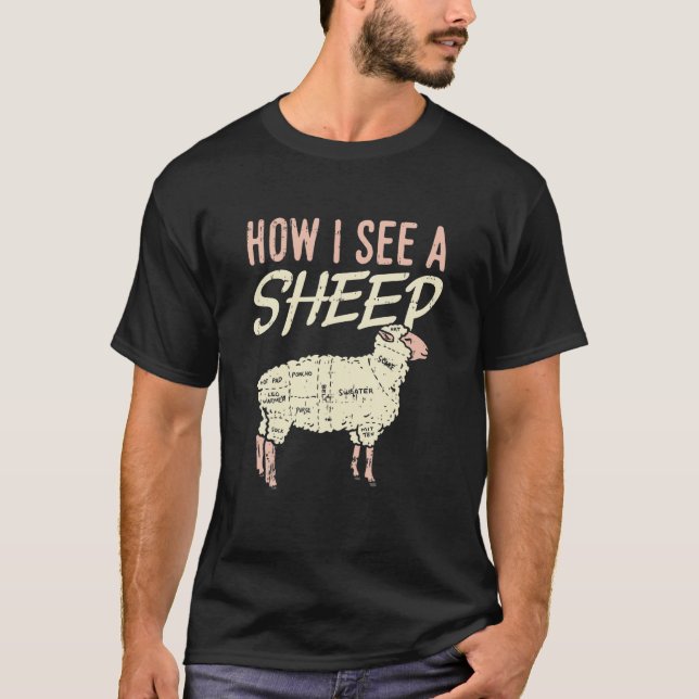 Funny Knitting Gift, Funny Knitting Lover Quote T-Shirt (Front)