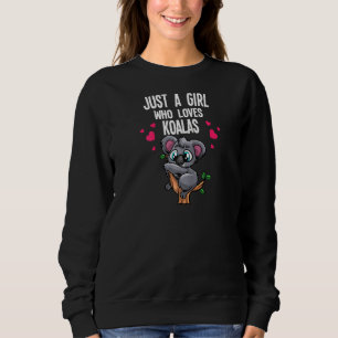 Funny Koala Bear For Girls Women Australian Animal Sweatshirt