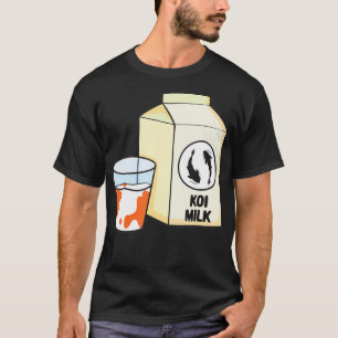 Funny Koi Milk Shirt Funny Koi Fish