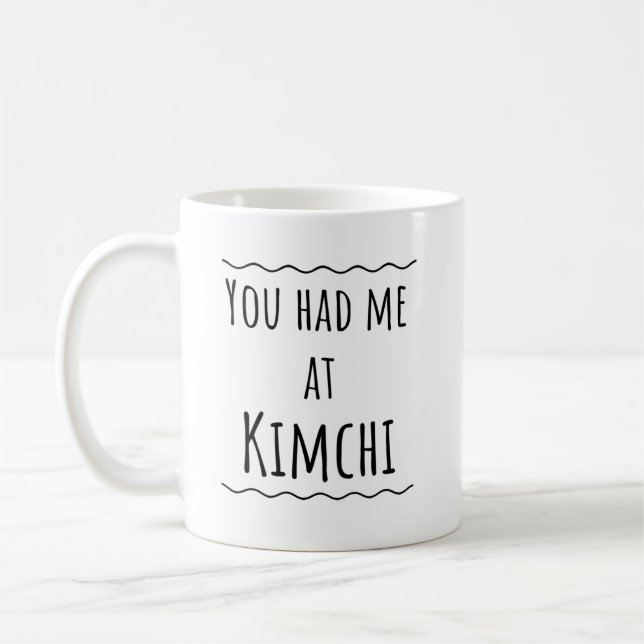 Funny Korea Korean Gift Idea Coffee Mug (Left)