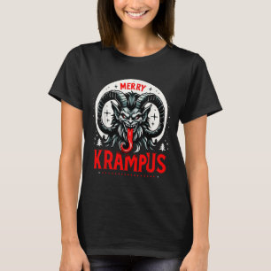 Funny Krampus Men Women Kids Merry Krampus Horror T-Shirt