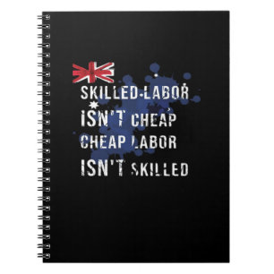 Funny Labor Day Funstravaganza Liberty, Laughs & F Notebook