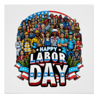 Funny Labour Day Happy American Labour Day