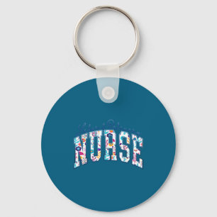 Funny Labour Delivery Nurse Ld Graphic Art Keychain