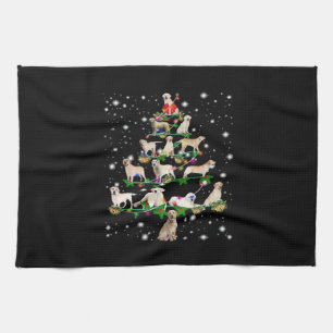 Funny Labrador Retriever Christmas Tree Classic T- Kitchen Towel