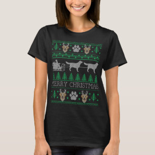 Funny Labrador Retriever Dog Lovers Ugly Christmas T-Shirt