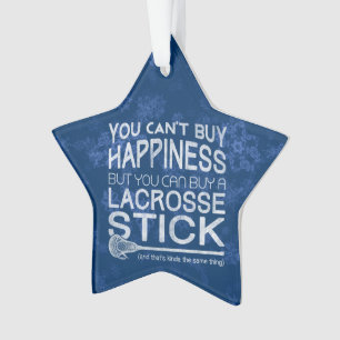 Funny Lacrosse Christmas Ornament Decoration