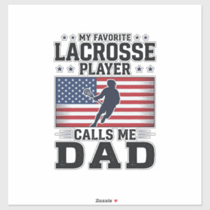 Funny Lacrosse Dad American Flag Vintage Shirt Des