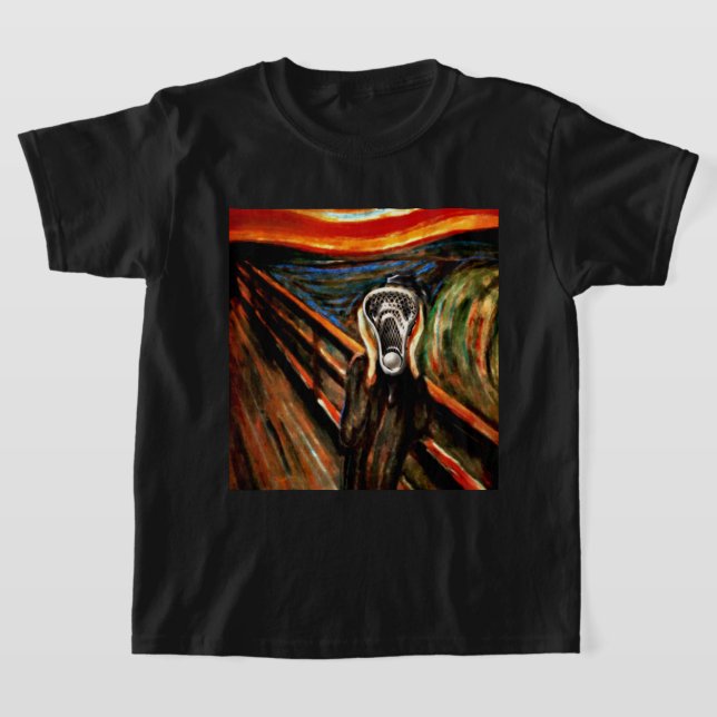 Funny Lacrosse Sports T-Shirt (Laydown)