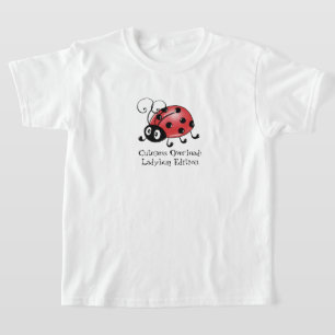 Funny Ladybug Humorous Insect Design  T-Shirt