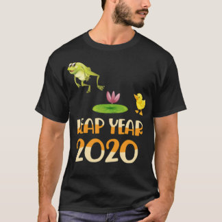 Funny Lake Animals February 29th 2020 Leap canine T-Shirt