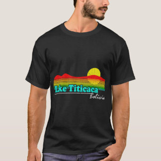 Funny Lake Titicaca, Bolivia (Vintage Distressed)  T-Shirt