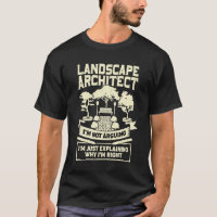Funny Landscape Architect Job Designer Gift