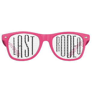 Funny Last Rodeo Bachelorette Wedding Party Favors Retro Sunglasses