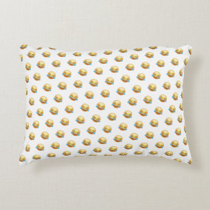 Funny Laughing Crying Emoji Graphic Accent Pillow