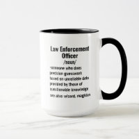 Funny Law Enforcement Officer Definition gifts
