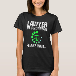Funny Law Student Art Men Women Lawyer Law School  T-Shirt