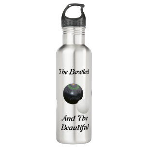 Funny Lawn Bowls Bowed Beautiful Design, 710 Ml Water Bottle