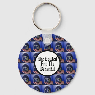 Funny Lawn Bowls Bowled Beautiful Design, Keychain