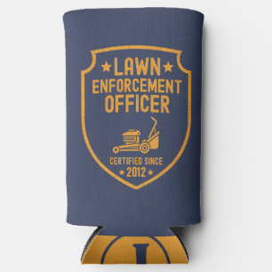 Funny Lawn Mowing Dad Yard Work Dad Joke Seltzer Can Cooler