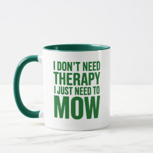 Funny Lawn Mowing Lover Quotes Mug Lawnmower Gift 