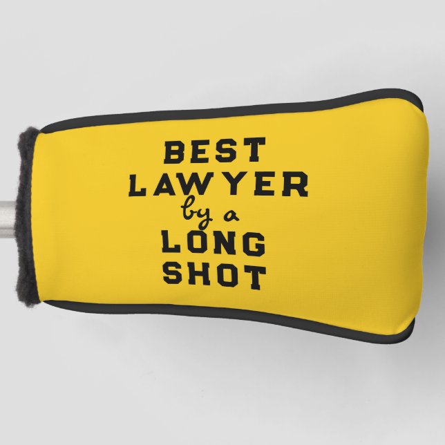 Funny Lawyer Golf Head Cover (Front)