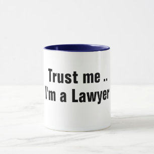 Funny Lawyer Mug – Customizable Gift for Attorneys