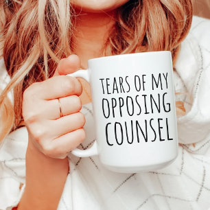 Funny Lawyer Mug for Attorneys and Law Students