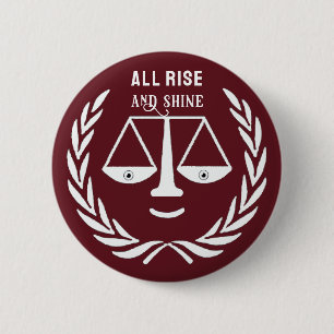Funny Lawyer Novelty Gift Button