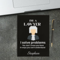 Funny lawyer quote personalized graduation 