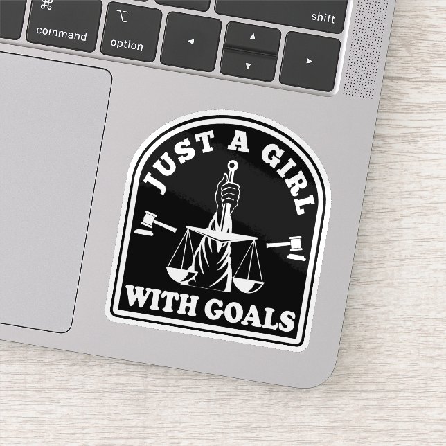 Funny Lawyer Student Just A Girl With Goals Lawyer (Detail)