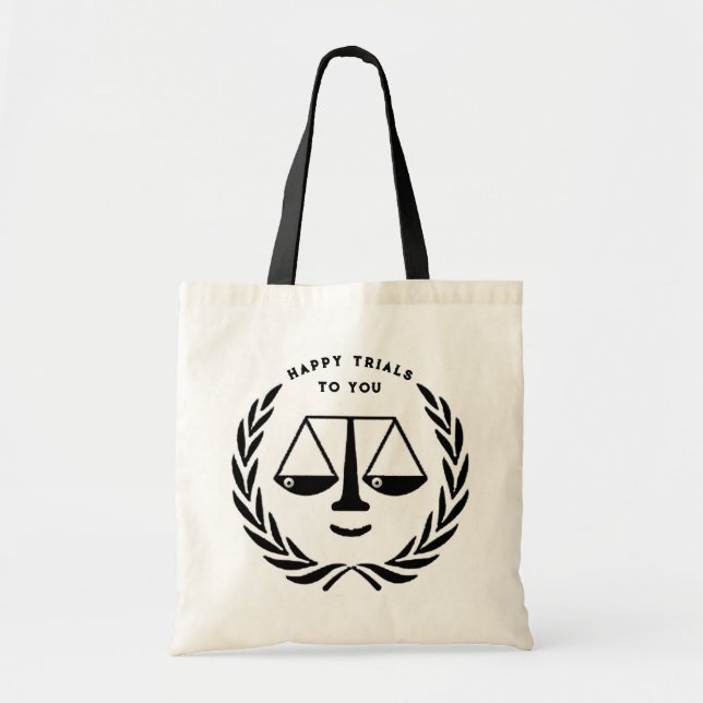 Funny Lawyer Tote Bag (Front)