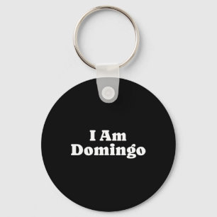 Funny Lazy Adult Halloween Costume Domingo Chelore Keychain