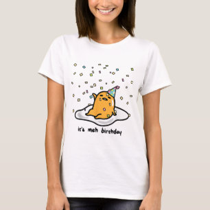 "Funny Lazy Egg Birthday T-Shirt