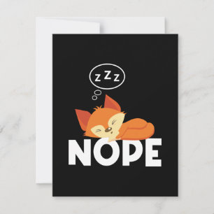 Funny Lazy Fox