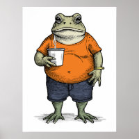 Funny Lazy Frog