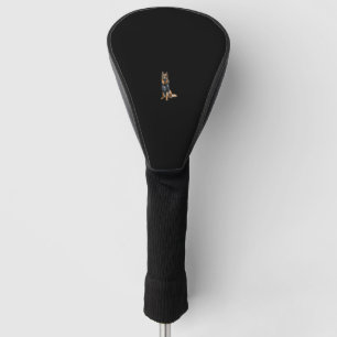 Funny Lazy German Shepherd Dog Chillin Dogs Chill  Golf Head Cover