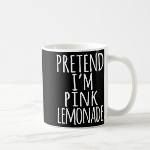 Funny Lazy Halloween Costume Shirt - Pink Lemonade Coffee Mug