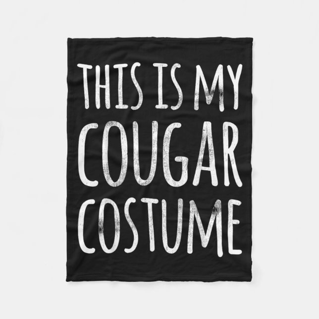 Funny Lazy Halloween Fleece Blanket (Front)