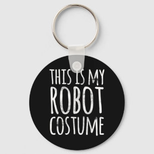 Funny Lazy Halloween Keychain