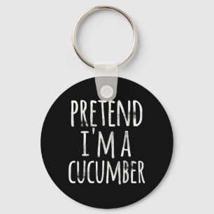 Funny Lazy Halloween Keychain
