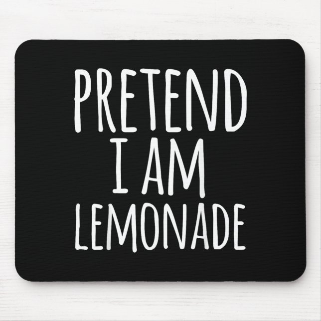 Funny Lazy Halloween Mouse Pad (Front)