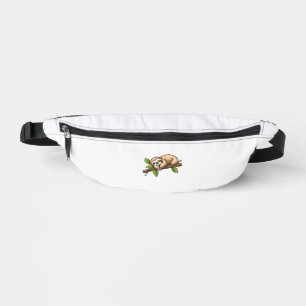 Funny Lazy Sloth T-Shirt Fanny Pack
