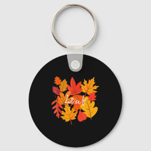 Funny Leaf Blower Fall Couple Halloween Costume Gi Keychain