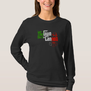 Funny Leave The Gun Take The Cannoli Men Women Ita T-Shirt