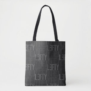 Funny Lefty Left Handed  Tote Bag