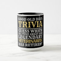 Funny Legendary Veterinarian Retirement T-Shirt Mu
