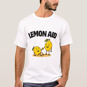Funny Lemon Pun Cute Fruit Joke Citrus Humour T-Shirt