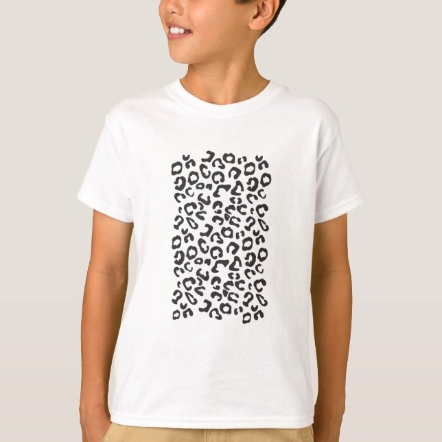 Funny Leopard Animal T-Shirt (Front)