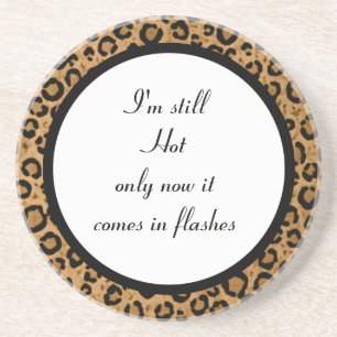 Funny Leopard Coaster